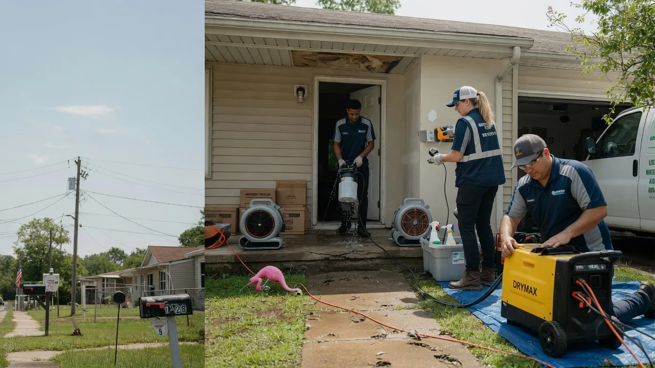Storm Damage Water Removal in Allentown, NJ near me